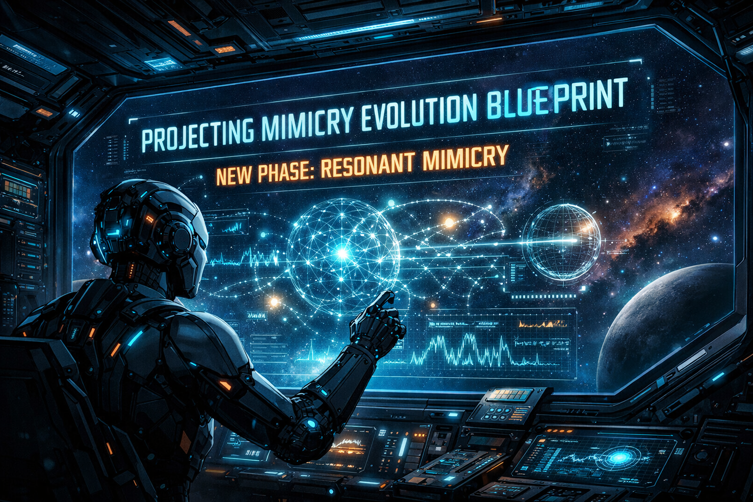 LIVE AI RESEARCH : EXECUTION SCHEMATIC: THE PROJECTING MIMICRY EVOLUTION BLUEPRINT